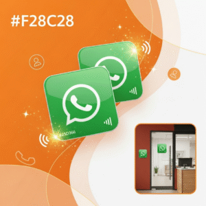 ملصق واتساب NFC – تواصل أسرع